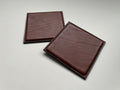 Square Coasters - Cognac