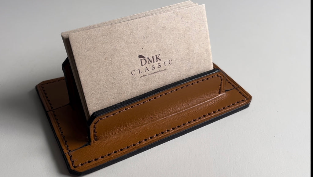 Business Cards Holder - Light Tan