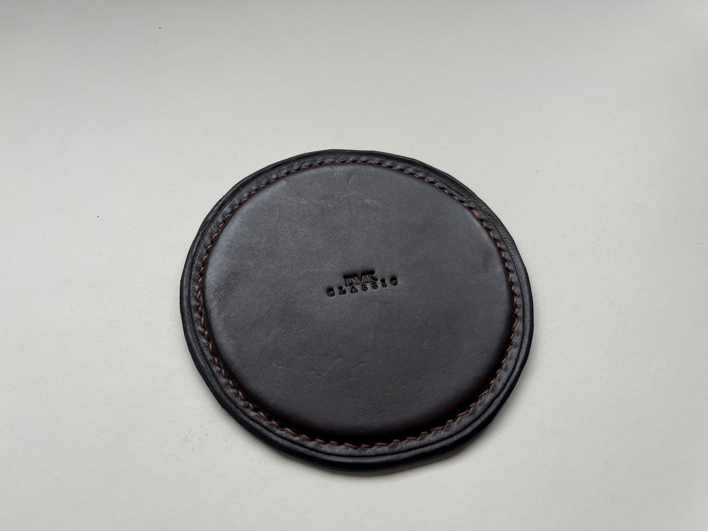 Round Coasters - Dark Brown