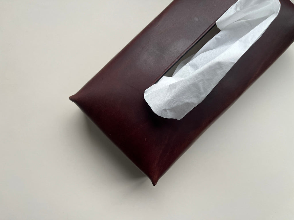 Tissue Box Cover S. - Dark Espresso