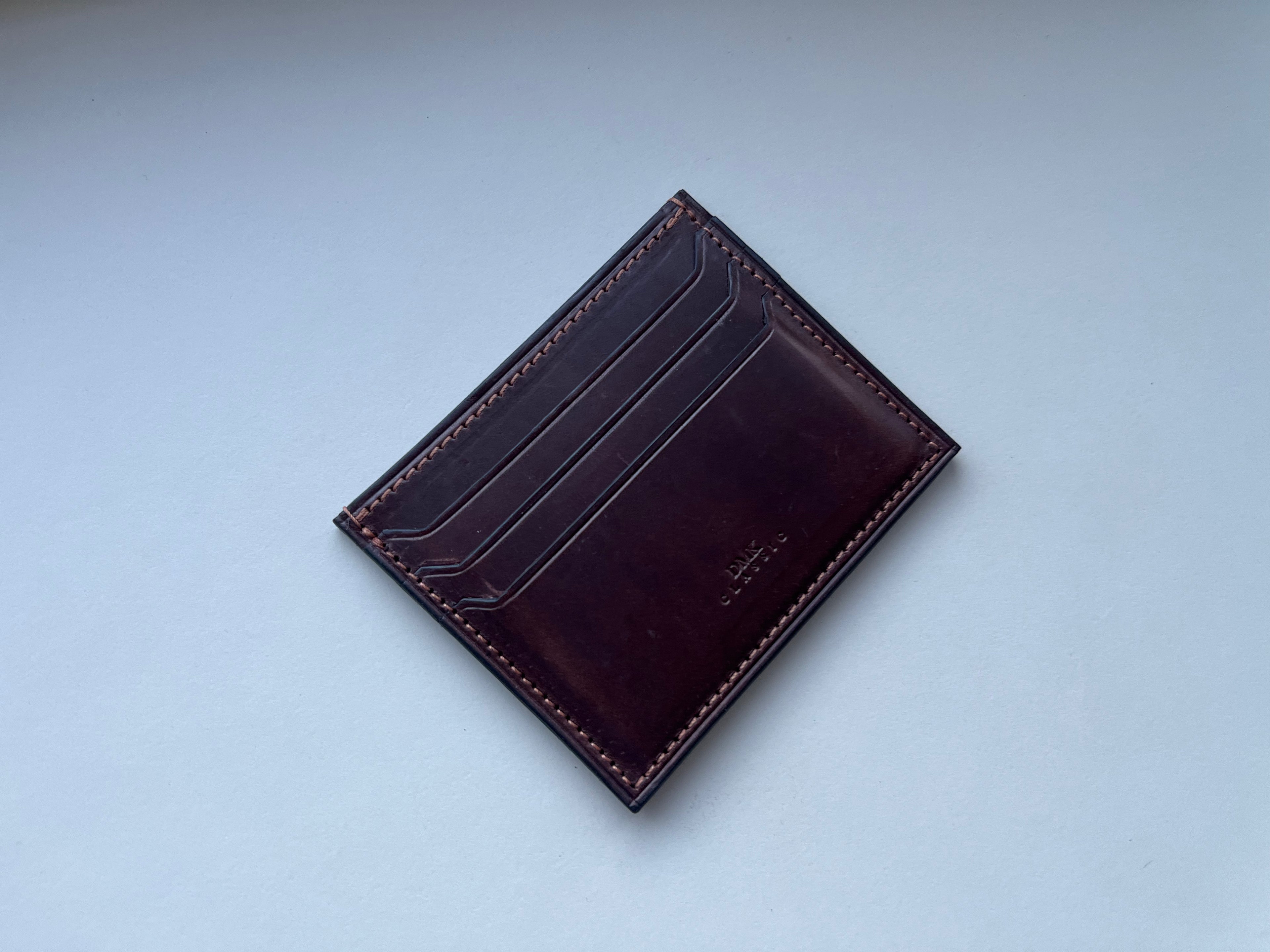 Mr Classic Card Case - Dark Espresso