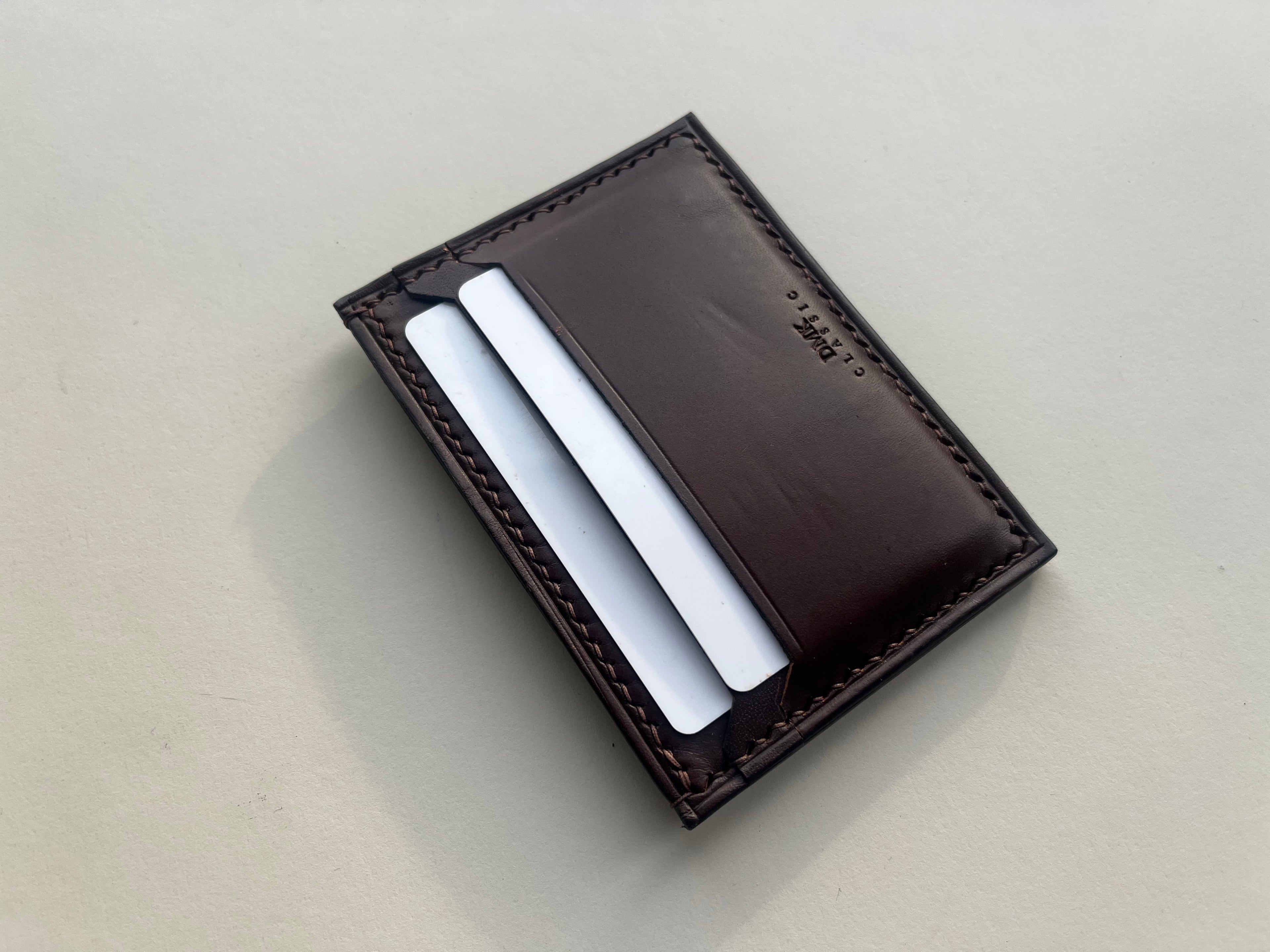 Full Card Case - Dark Brown