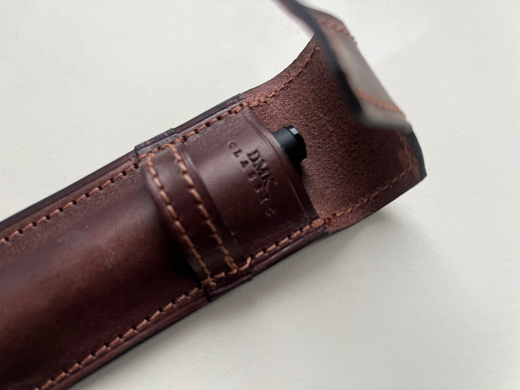 Single Pen Case - Dark Espresso