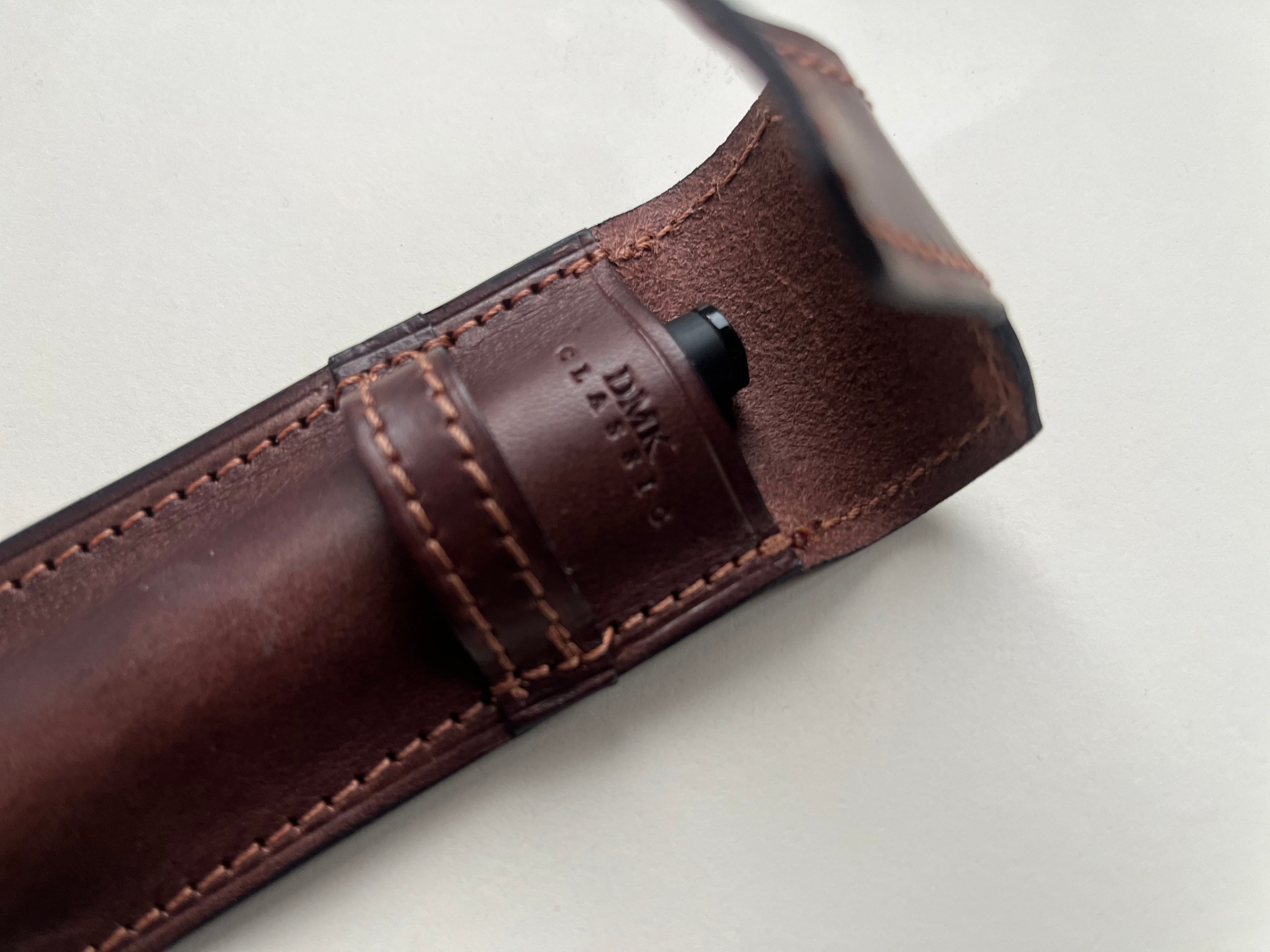 Single Pen Case - Dark Espresso