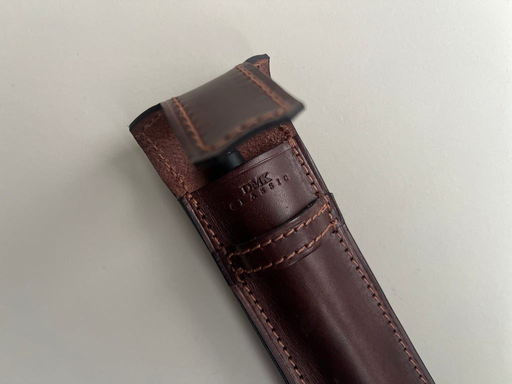 Single Pen Case - Dark Espresso