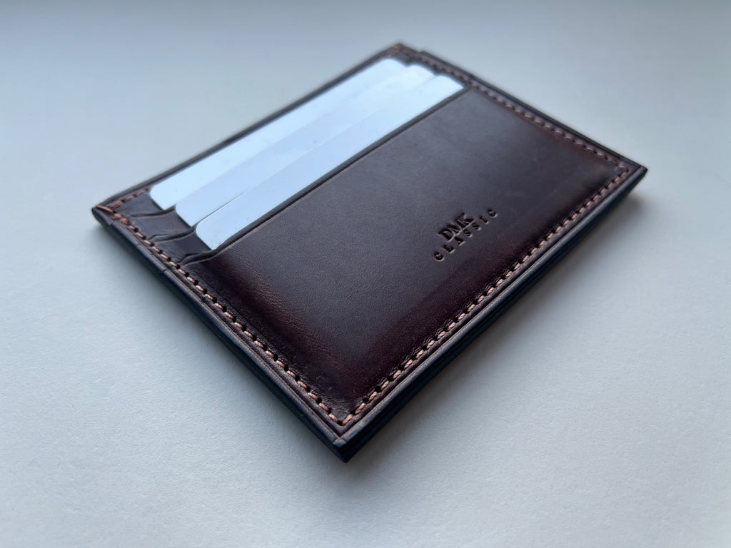 Mr Classic Card Case - Dark Espresso
