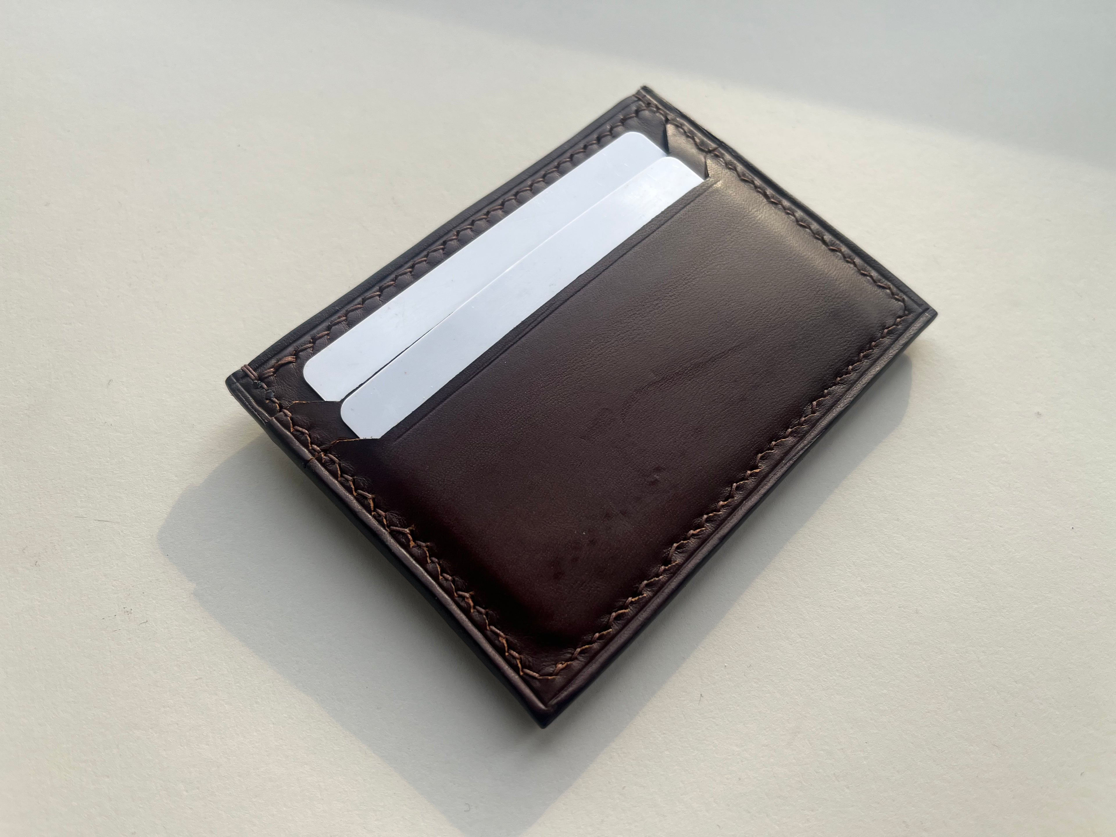 Full Card Case - Dark Brown