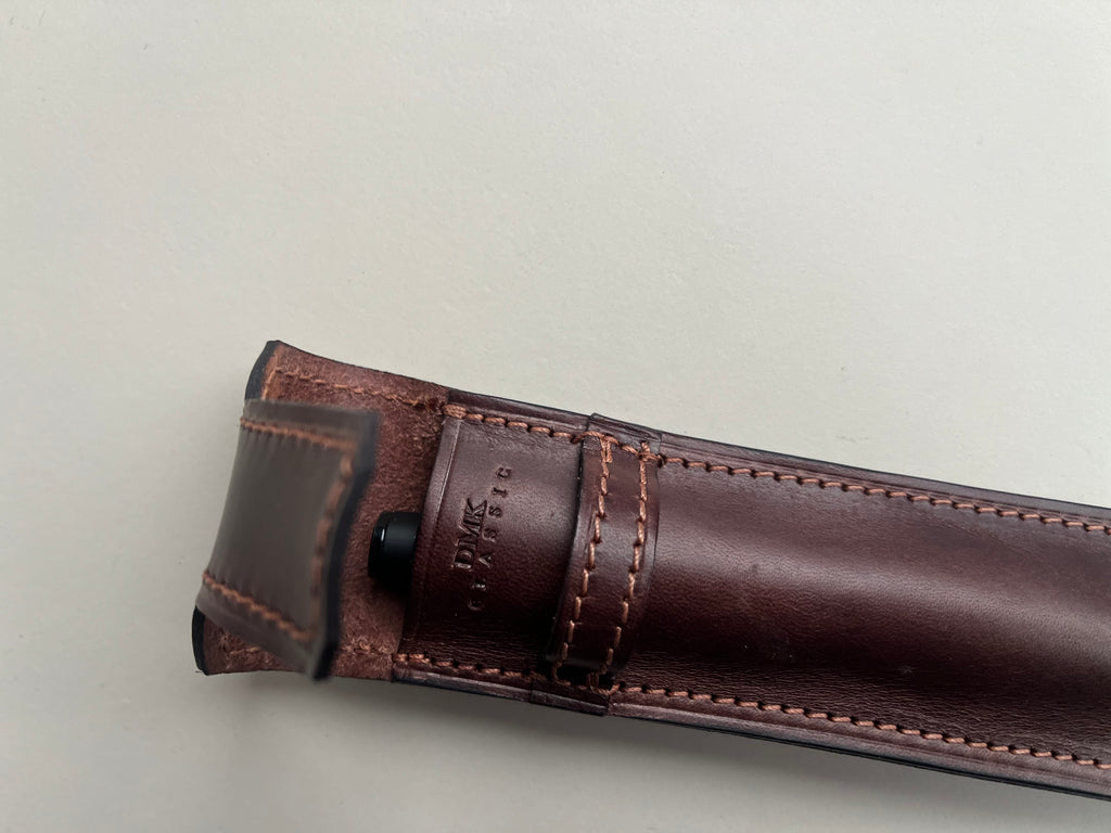 Single Pen Case - Dark Espresso