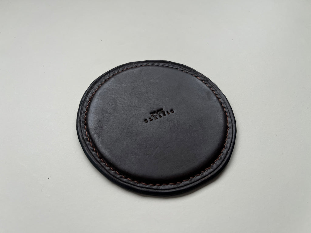 Round Coasters - Dark Brown