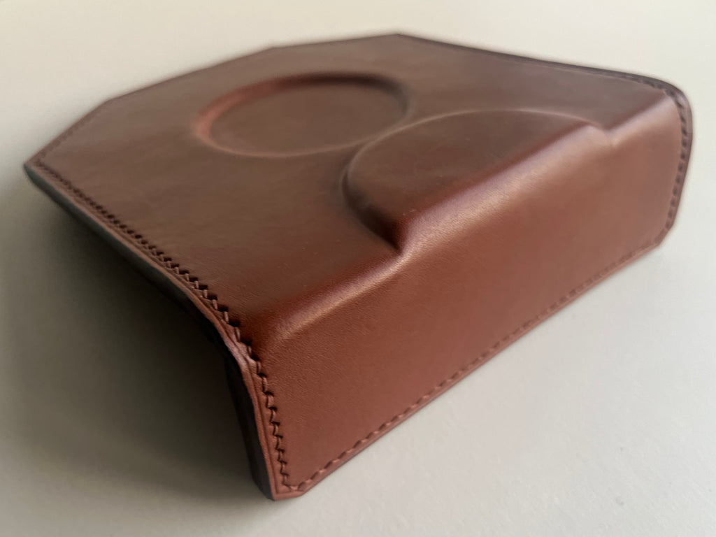 Corner Tamping Mat - Cognac