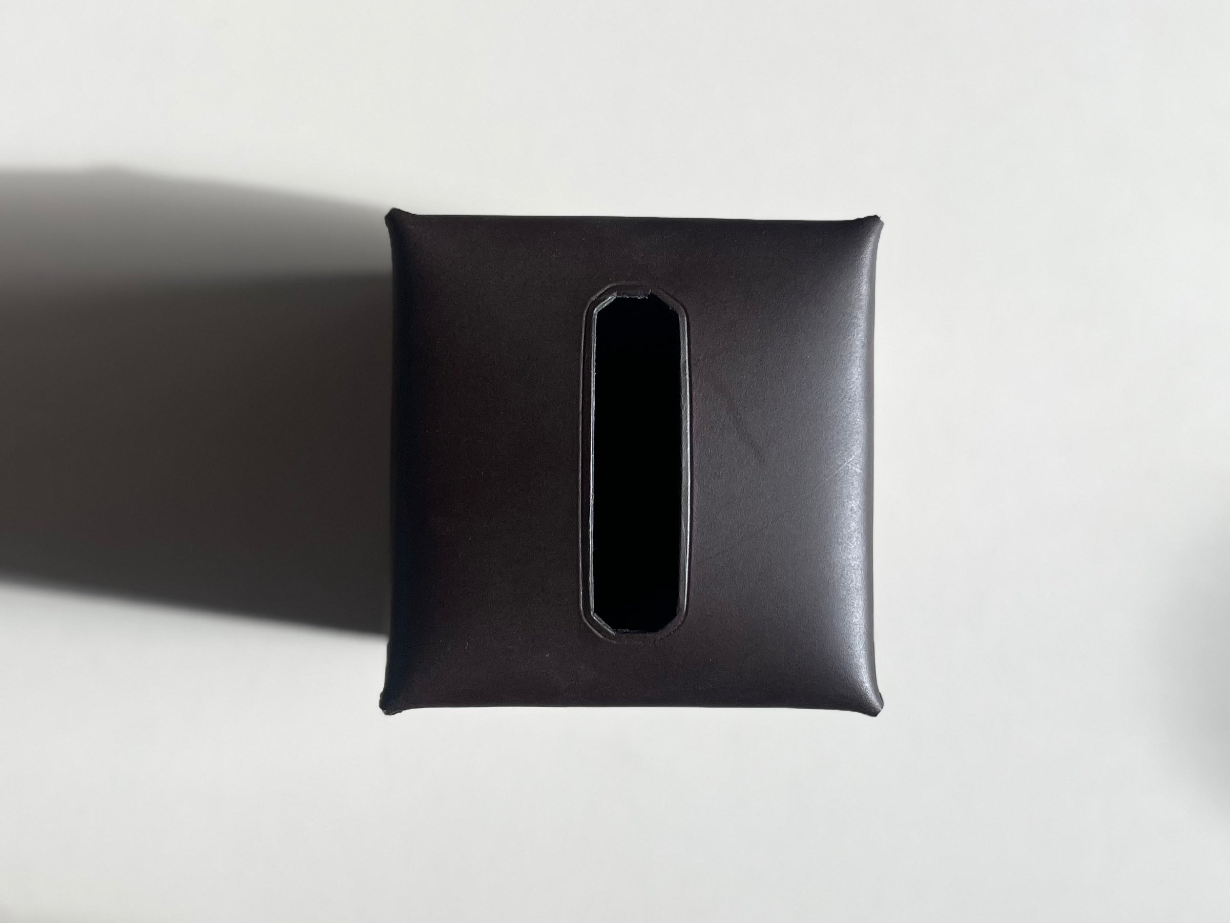Tissue Box Cover - Dark Brown