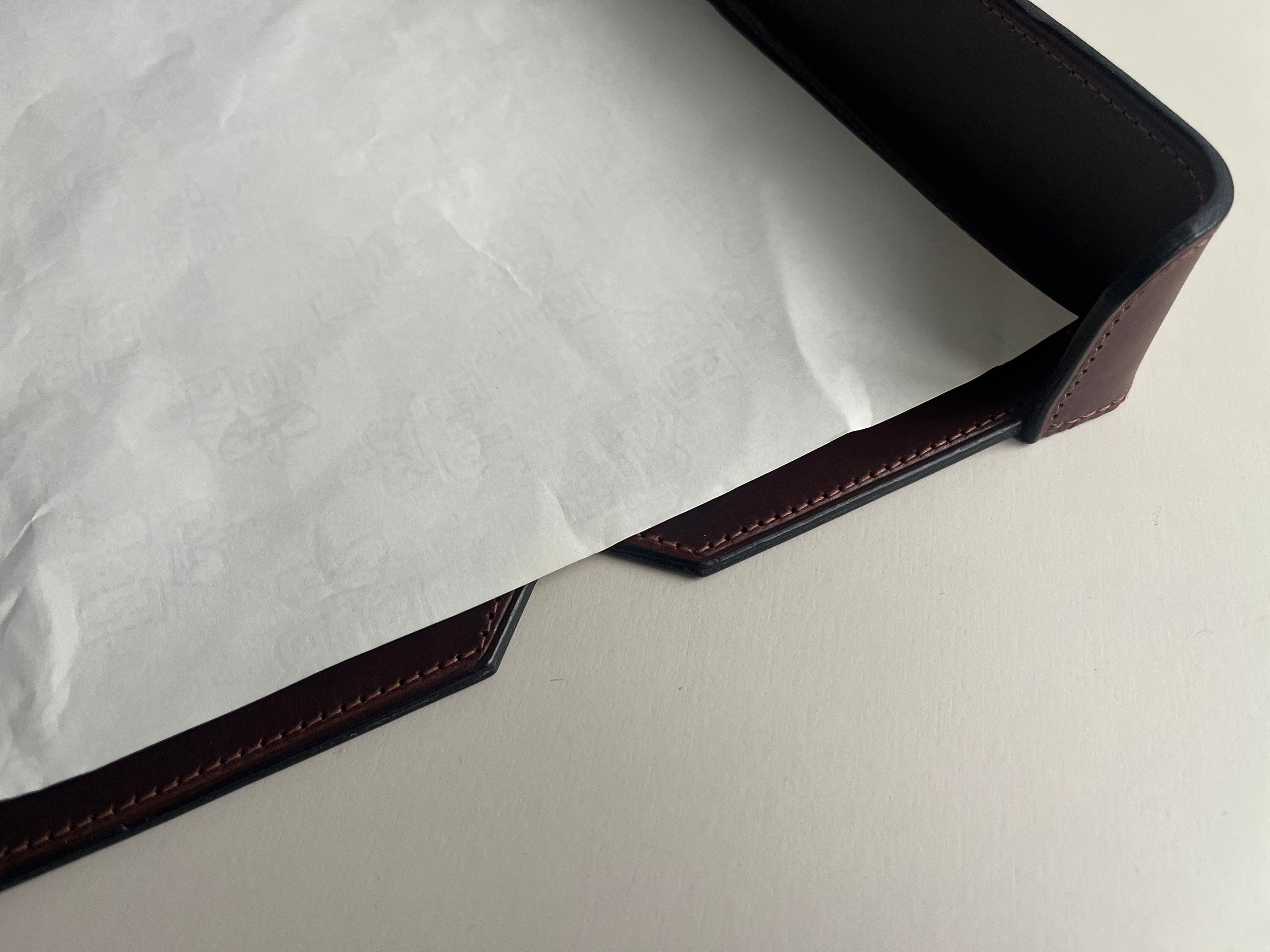 Classic A4 Paper Desk Tray - Dark Espresso