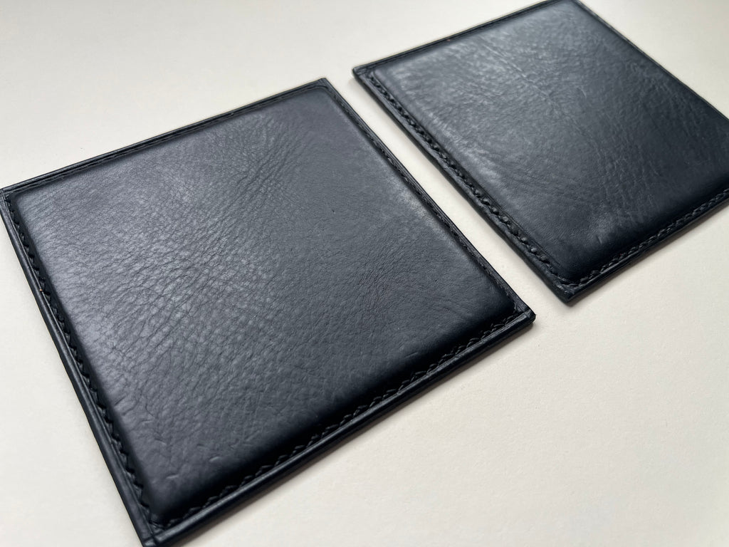 Square Coasters - Black