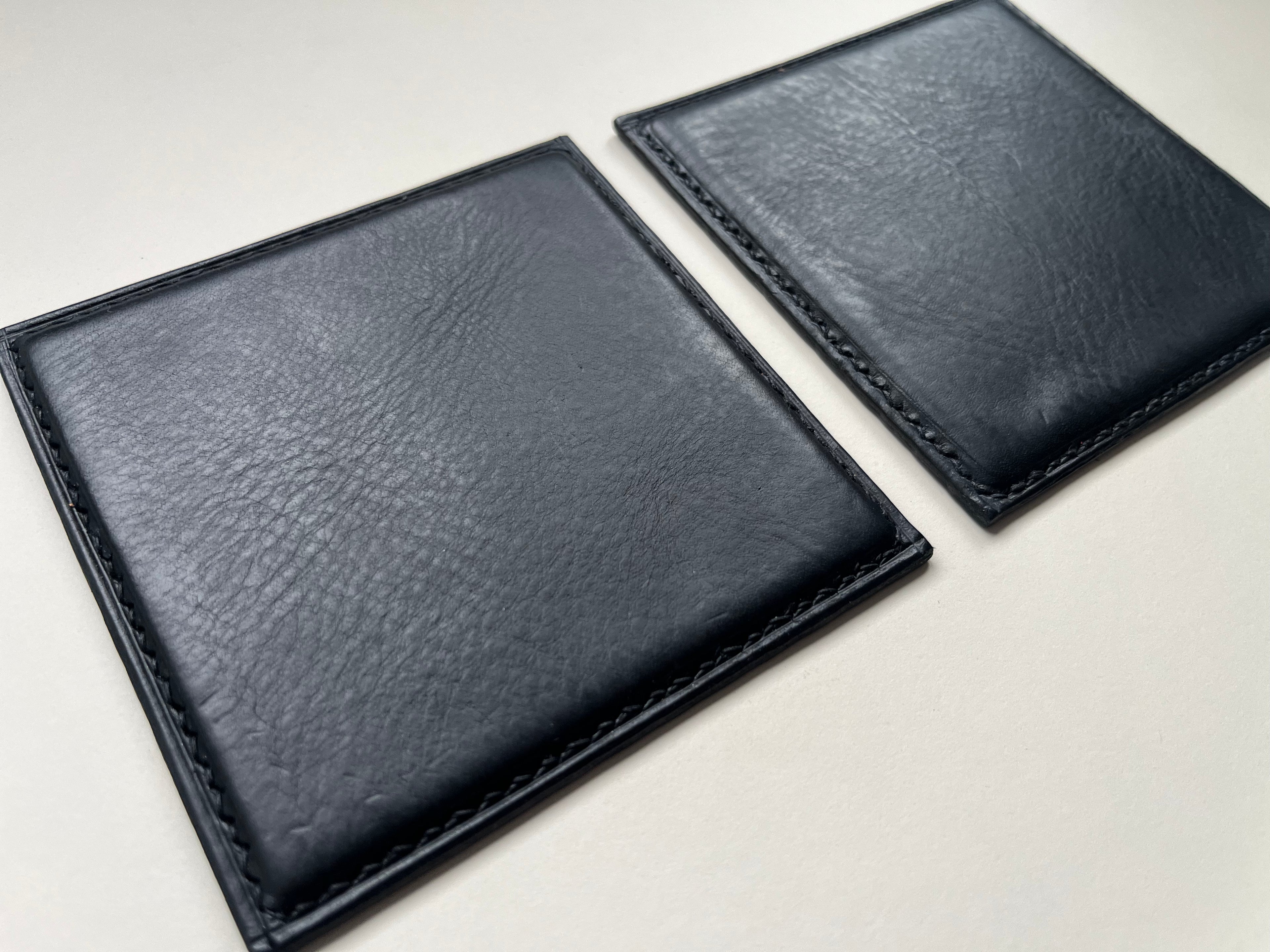 Square Coasters - Black