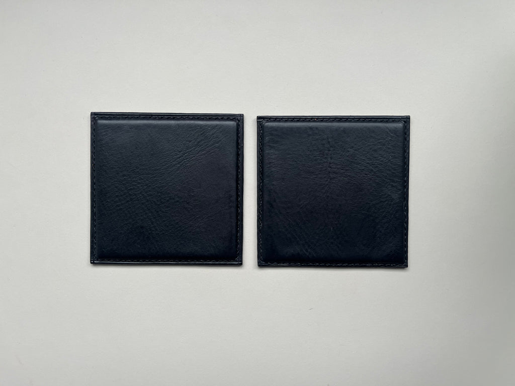 Square Coasters - Black