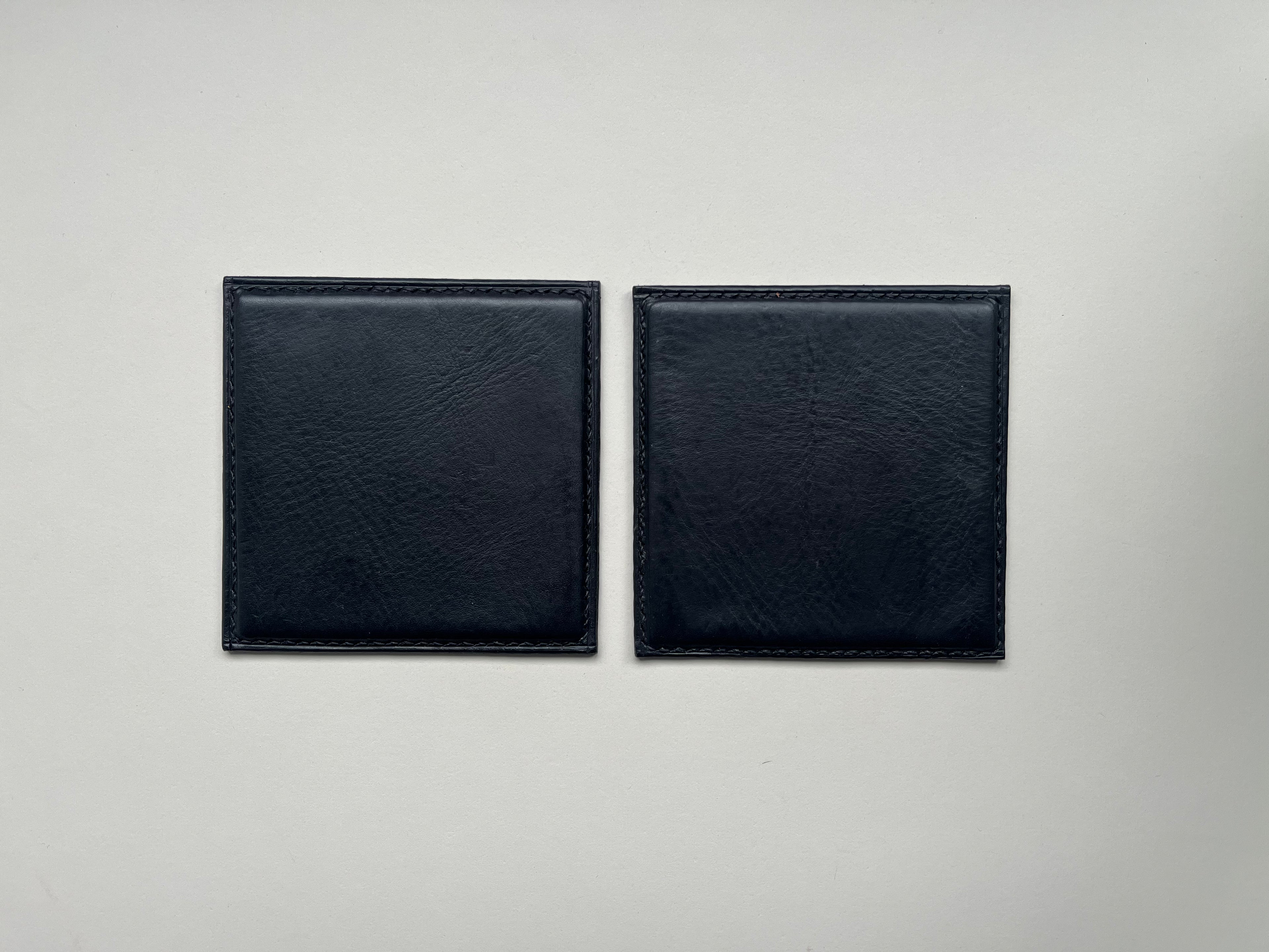 Square Coasters - Black
