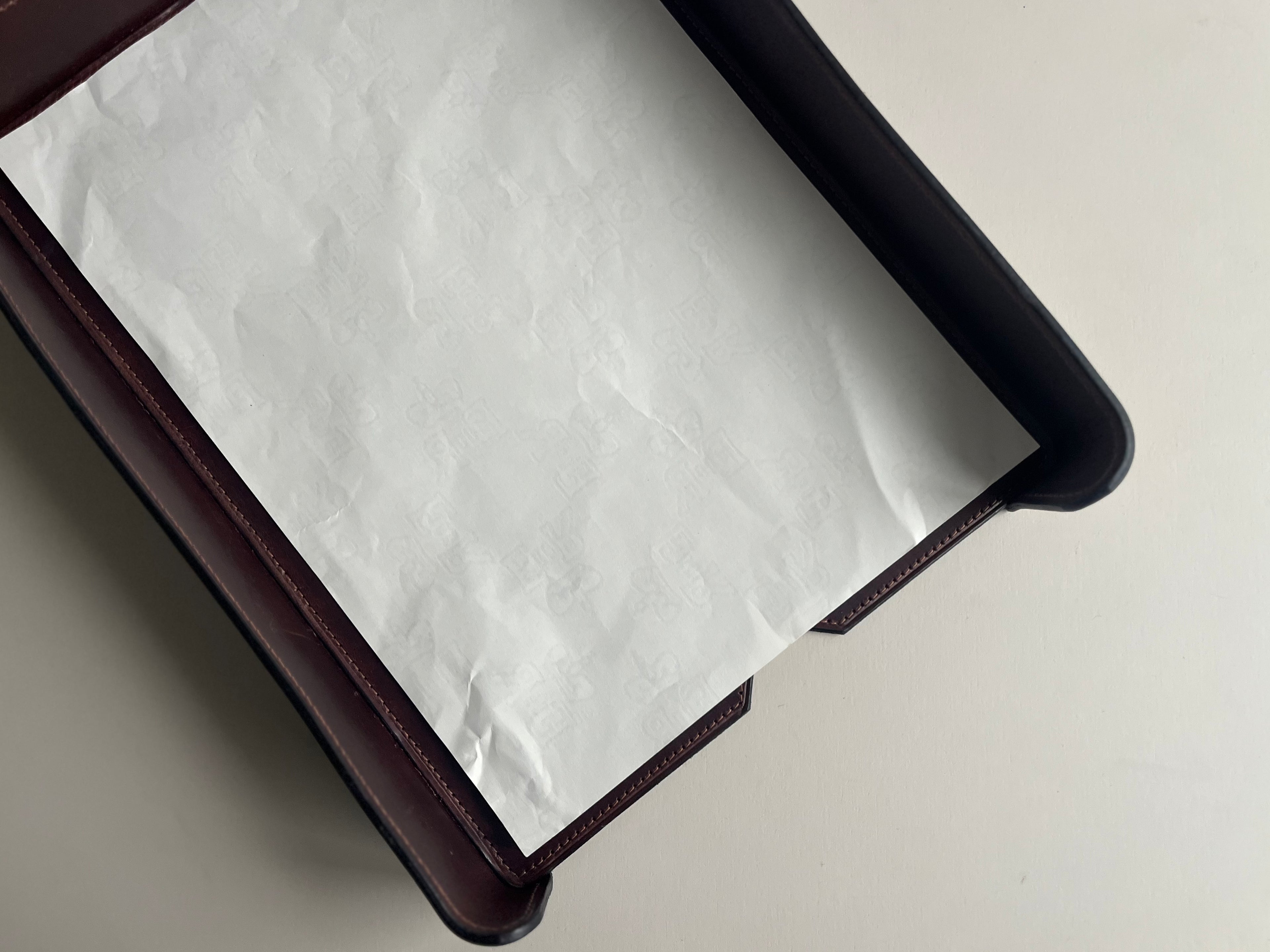 Classic A4 Paper Desk Tray - Dark Espresso