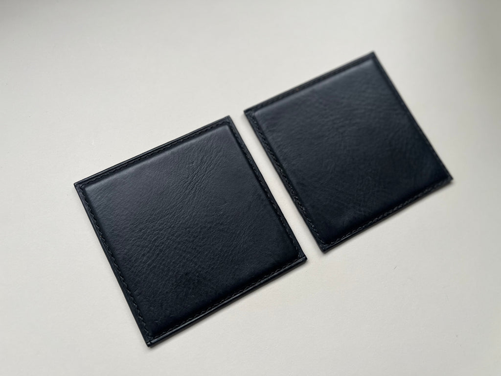Square Coasters - Black