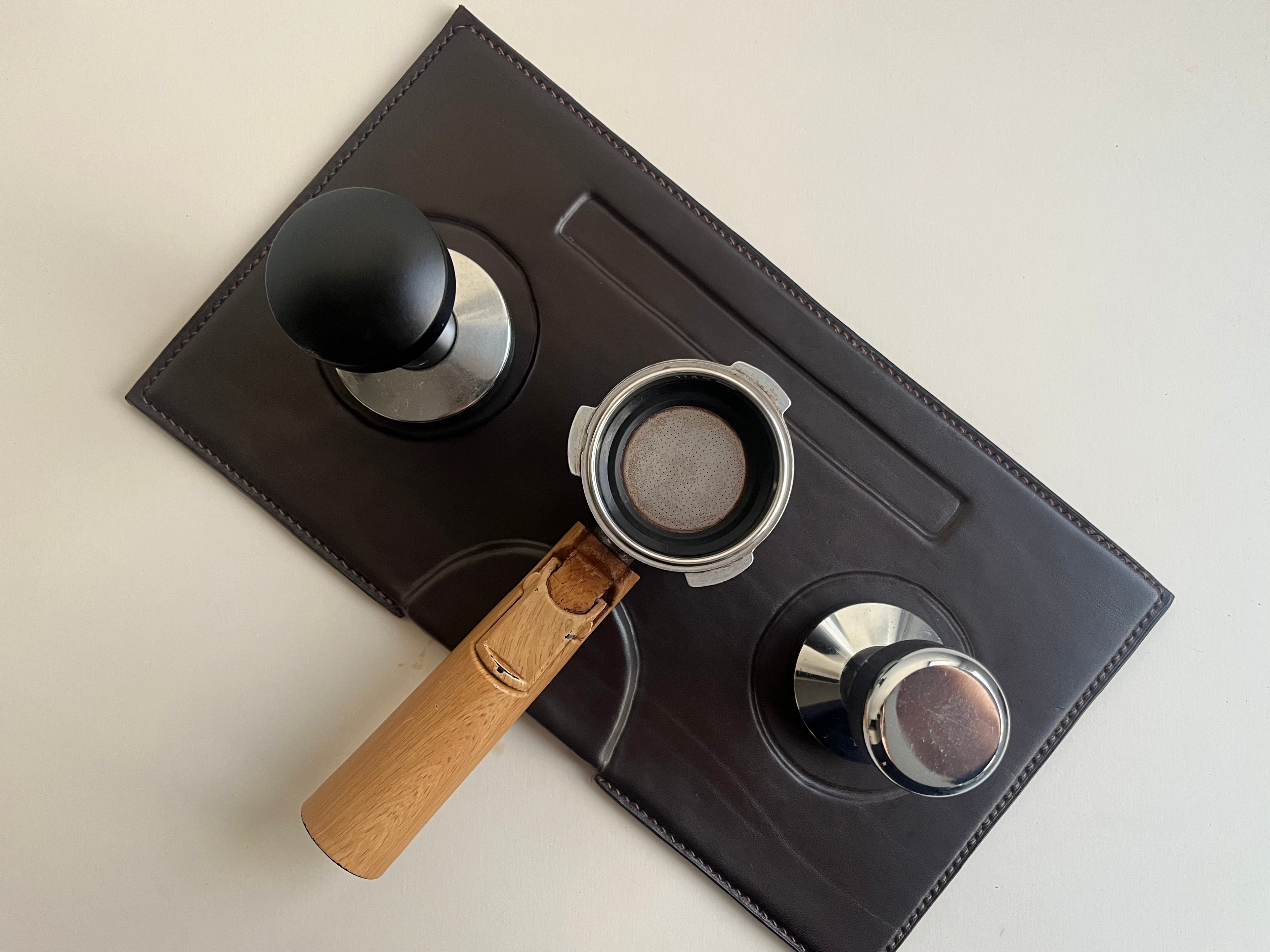 Classic Tamping Mat - Dark Brown