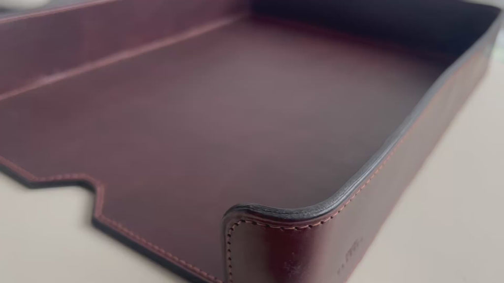 Classic A4 Paper Desk Tray - Dark Espresso